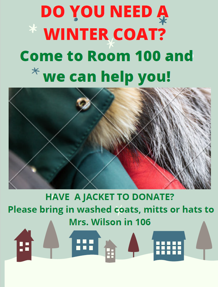 Do you need a winter coat? (Southwood Secondary School)